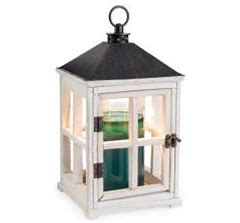 Candle Warmer Wooden Lantern