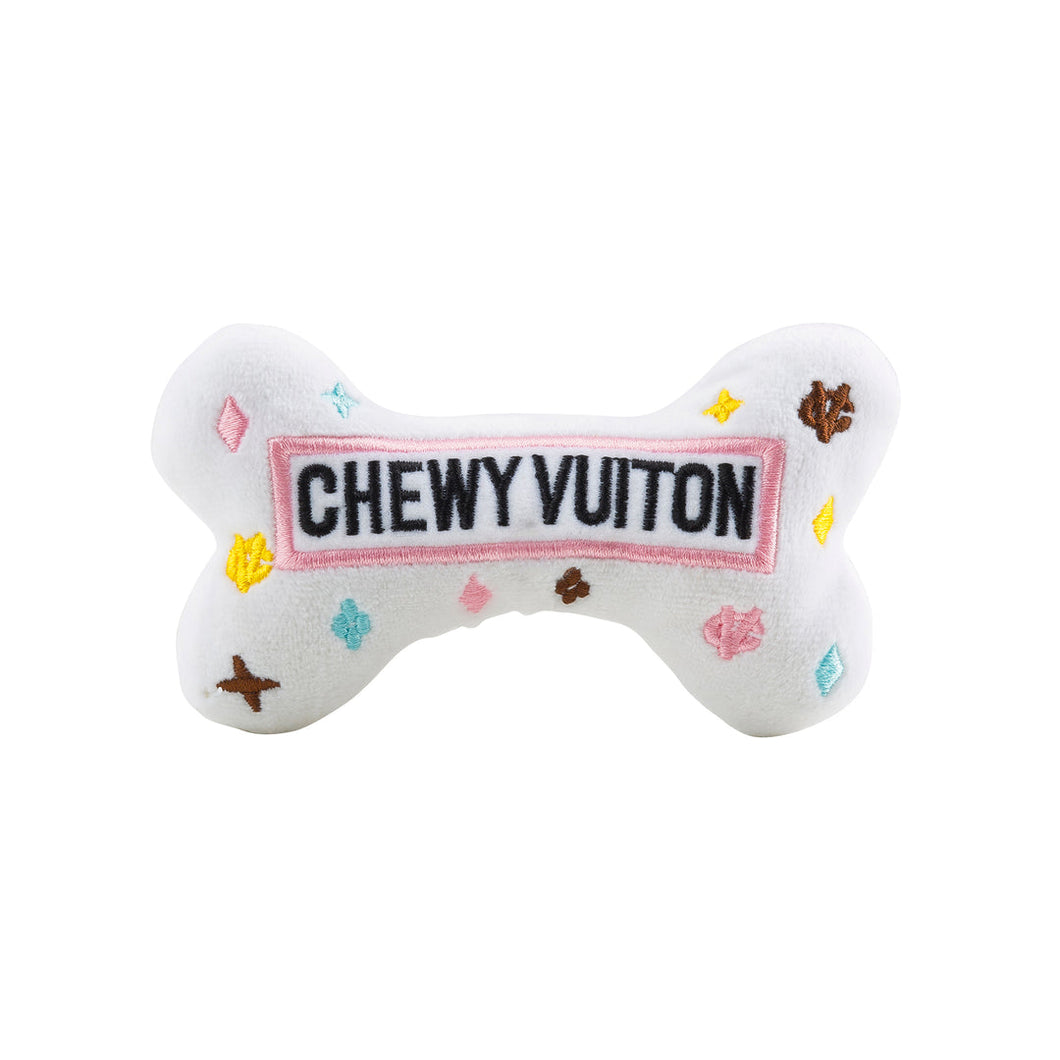 White Chewy Vuiton Bone