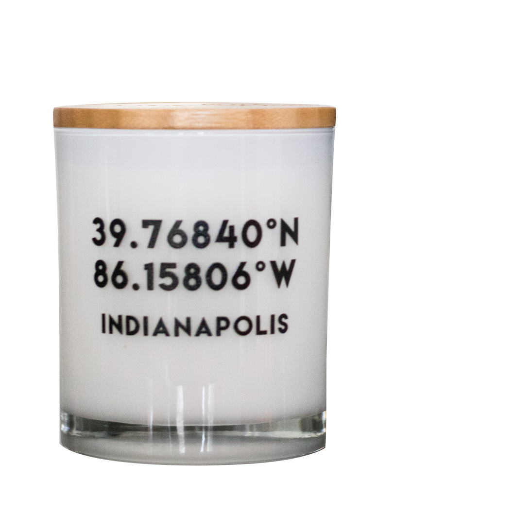 Tallahassee City Coordinates Soy Candle