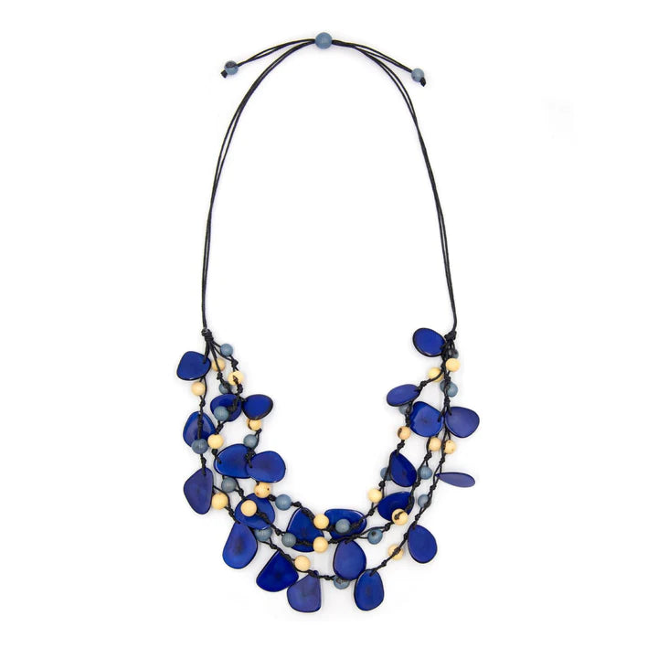Necklace Marcela Royal Blue