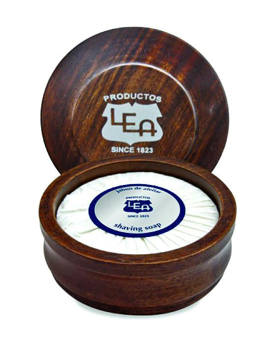 Lea Shaving Soap Wood Bowl