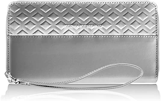 Zipper Travel Wallet Grey